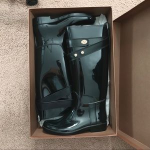 Coach rain boots